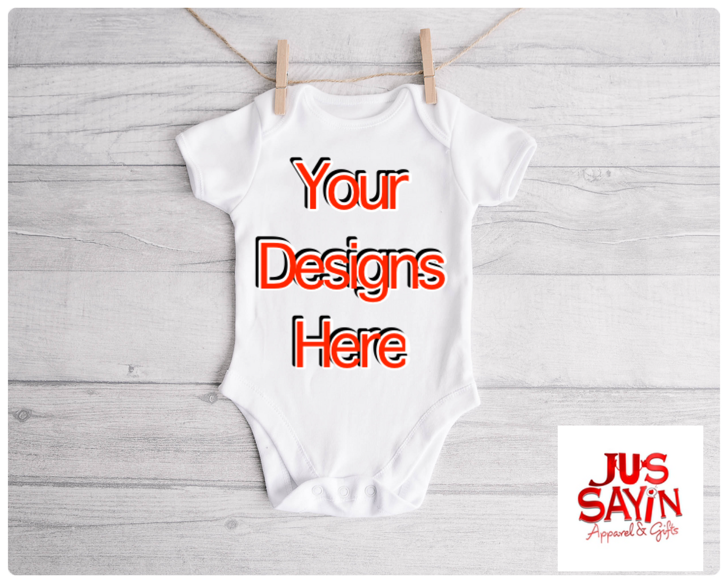 Custom baby body suit (onesie)