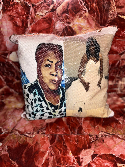 PEEK A BOO Surprise PILLOW PICTURE