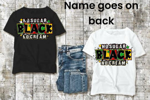 No sugar No cream tee (jussayin tee)