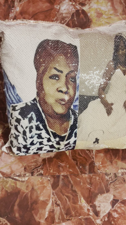 PEEK A BOO Surprise PILLOW PICTURE