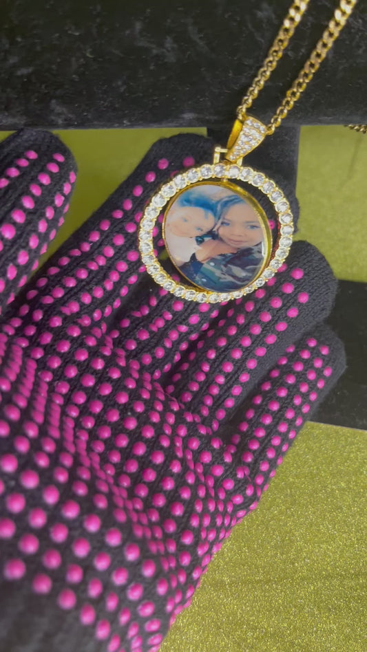 Large Spinner Charm