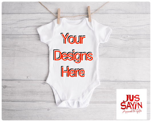 Custom baby body suit (onesie)