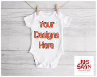 Custom baby body suit (onesie)