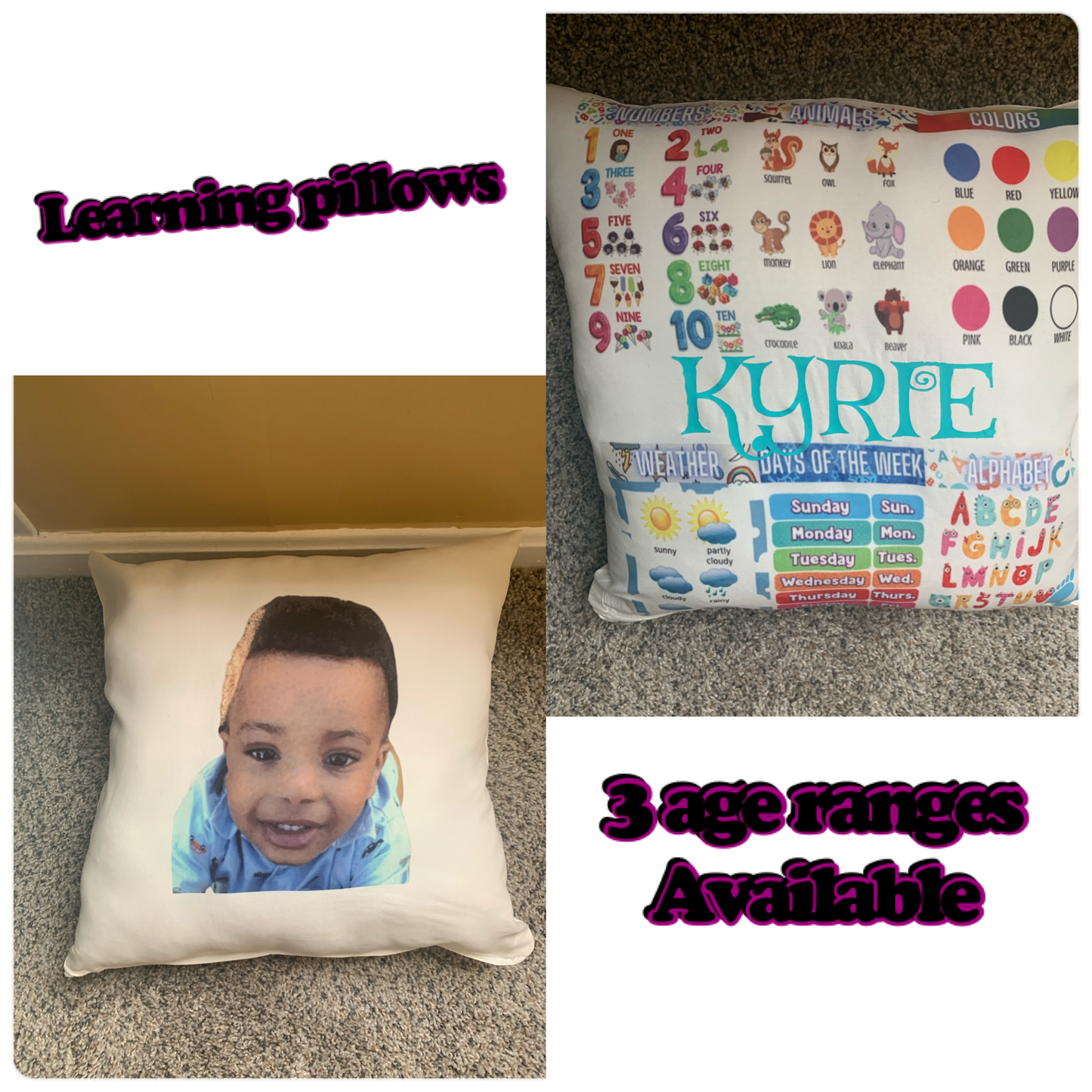Learning pillow